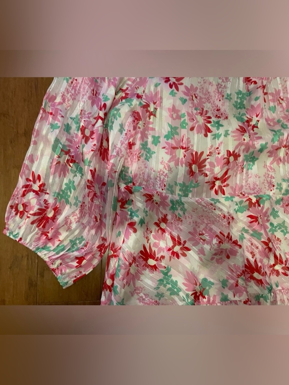 Rixo Dress NWT Floral XL/ US 12 Luxury Cocktail Wedding Silk Blend Shower Party - Picture 14 of 16